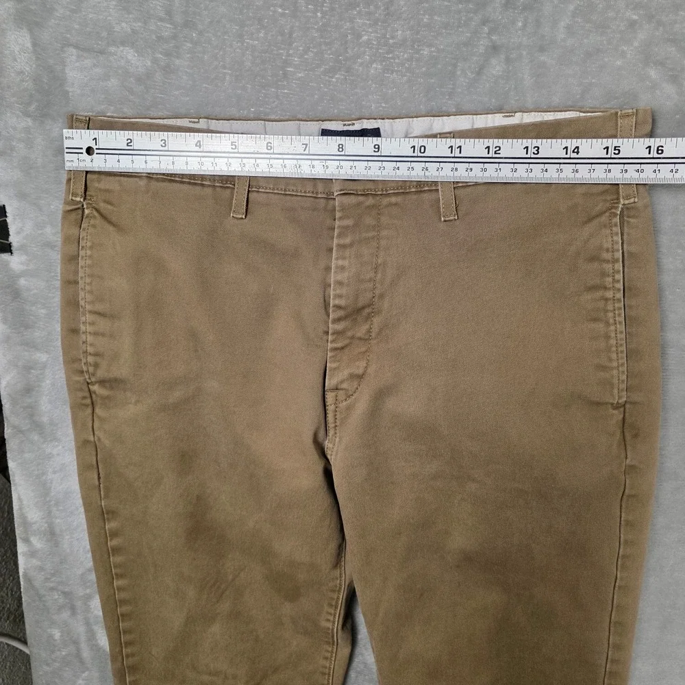 Levi's Chino Trousers Mens 32x36 Tan‎ Fair Slim Fit Cotton Stretch 24888-0011